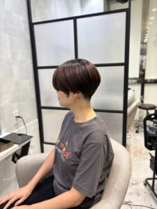 アンブレラカラーで白髪を活かす見え方