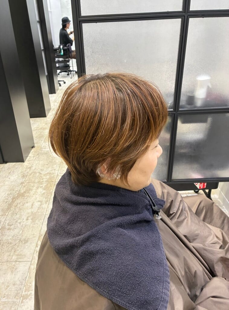 白髪が少ない方にもオススメ☆白髪ぼかし(Yeeee.s ブログ掲載写真)